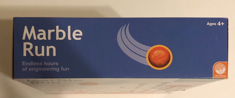 Mindware Marble Run Toy - 55 Pieces plus 15 Marbles