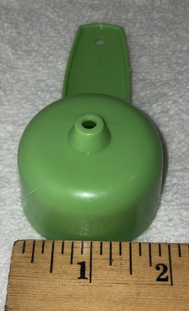 Tupperware Mini Funnel Small Retro Kitchen Gadget Round Green 877