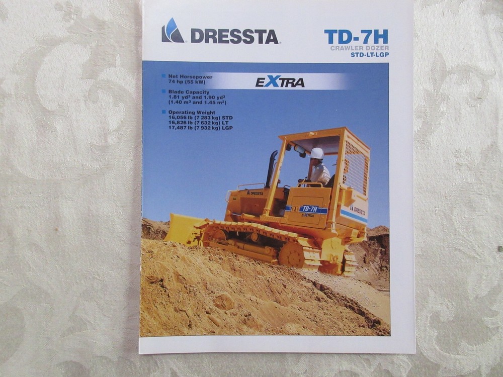 Dressta TD-7H Crawler Dozer Brochure 2001