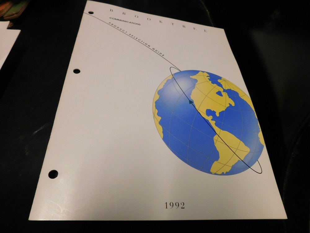 Electronics Specification Guide Brooktree Product Selection Guide 1992