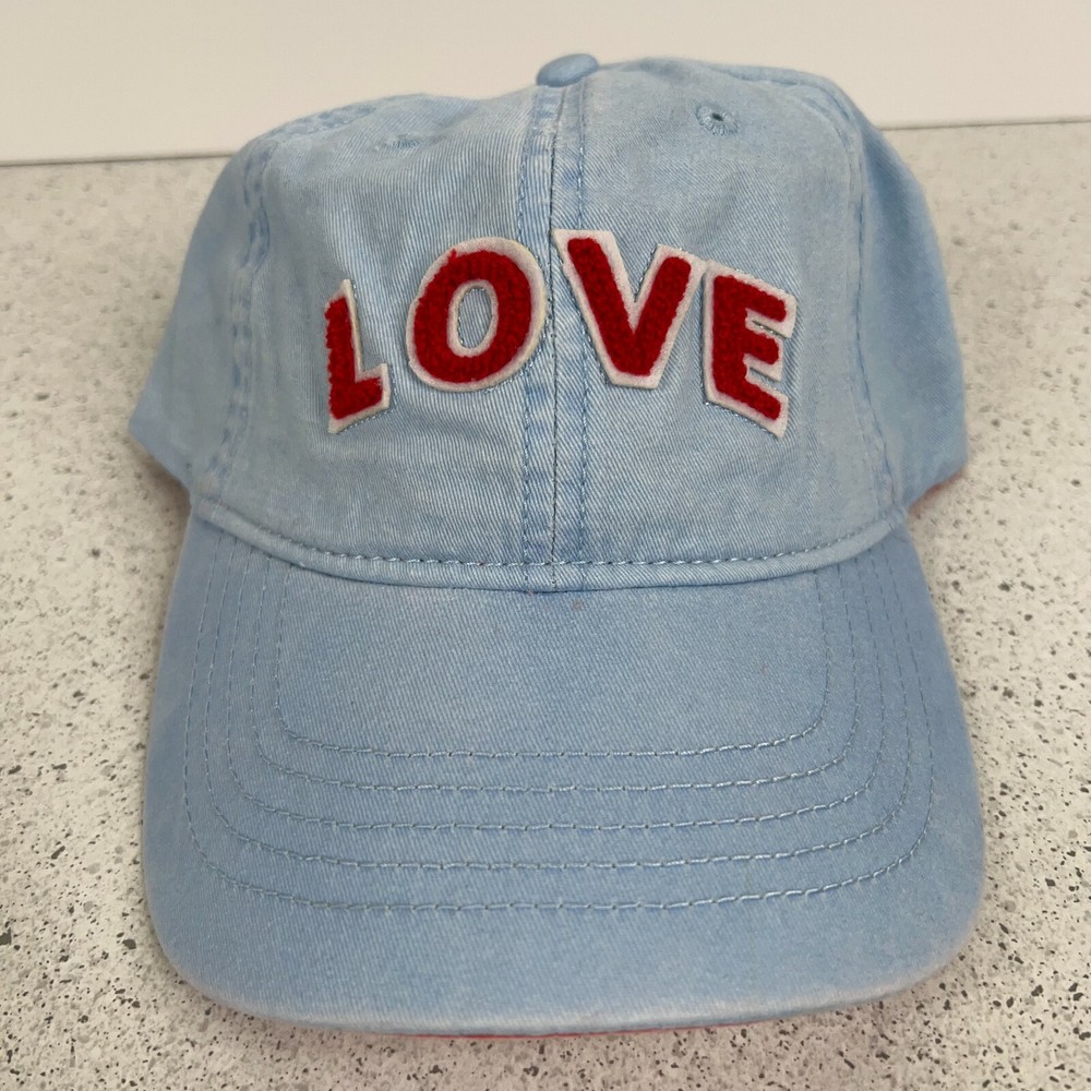 "Love" Blue Baseball Cap New with Tags