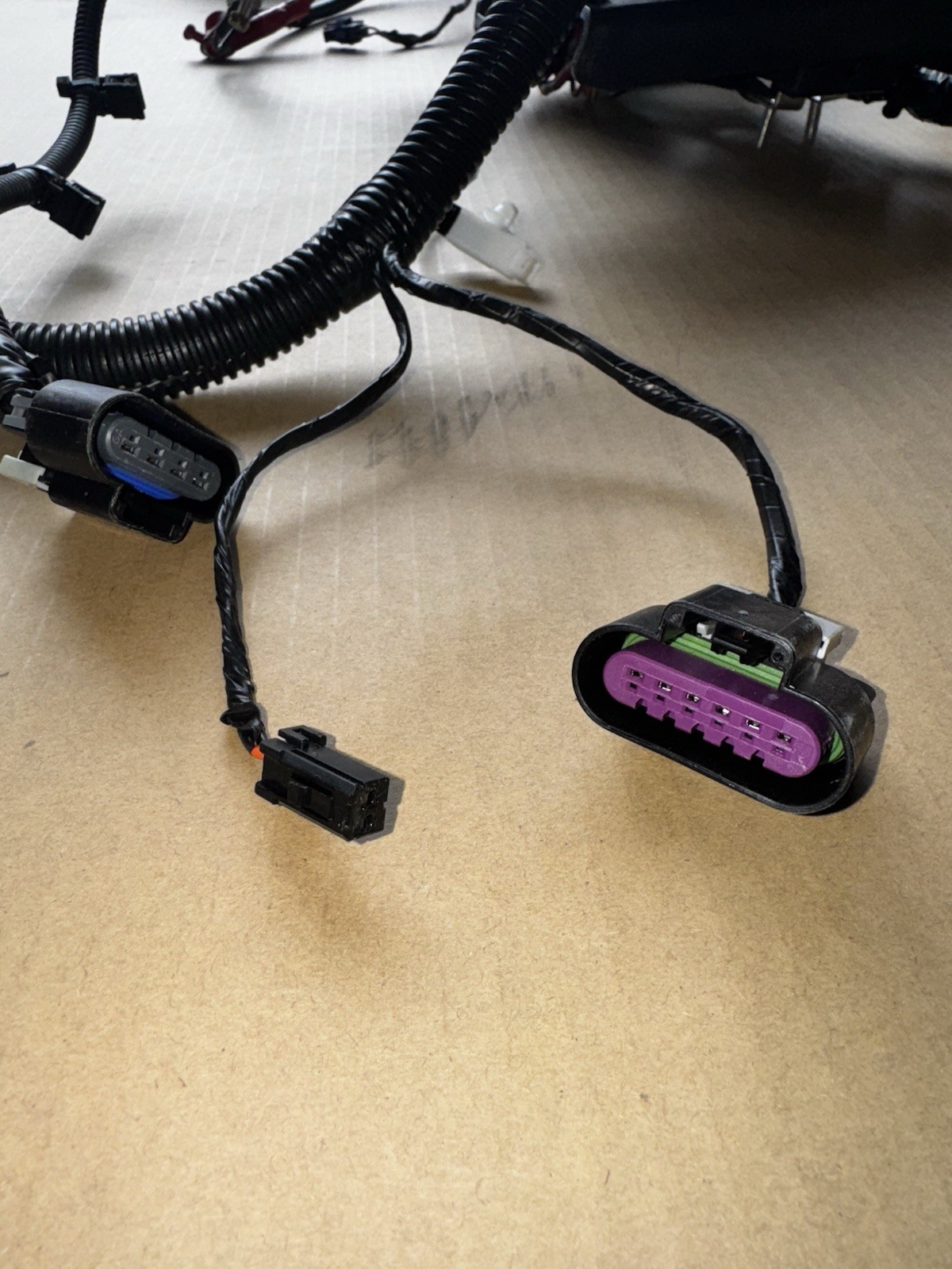 Used like new Can-Am Maverick X3 RS Turbo RR OEM main wiring harness - 710009540