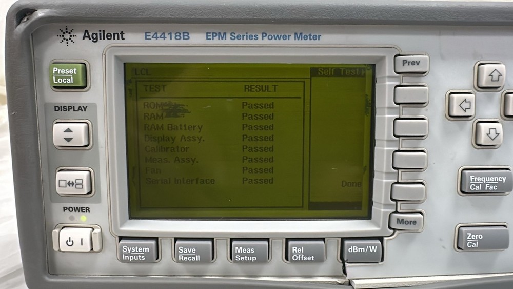 Agilent E4418B EPM Series Single Channel Power Meter