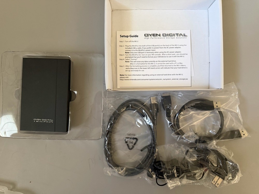 Oyen Digital 2TB Wiiu External Storage