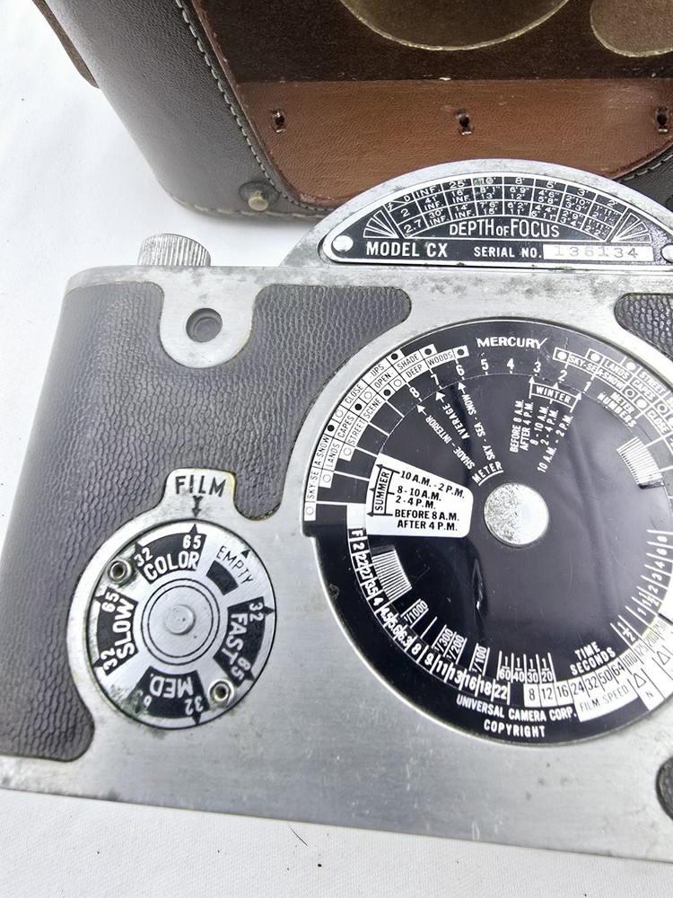 Universal Camera Corp Mercury II CX Untested