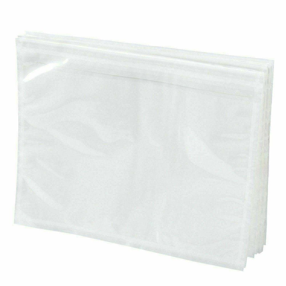 5.5''x7.5'' Clear Packing List Envelope Adhesive Shipping Document Label Pouches