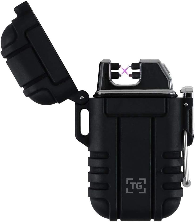 TG Plasma Lighter Windproof Waterproof USB Rechargeable