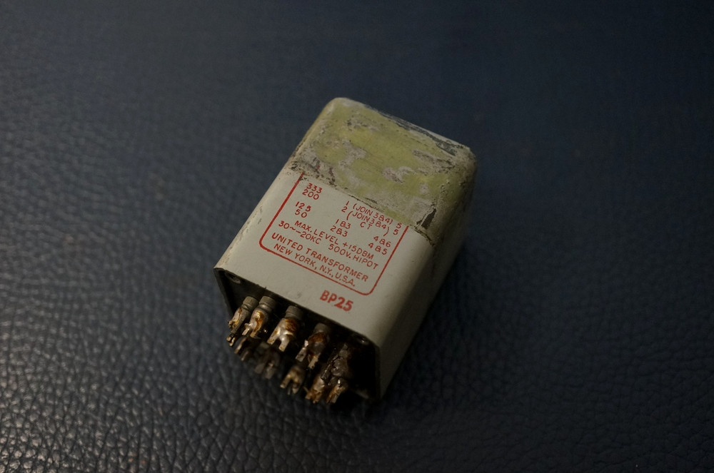 1 - EARLY TYPE UTC A-10 INPUT TRANSFORMER