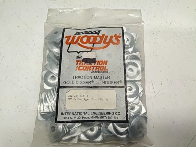 Square Support Plate 96 Pcs. 7mm - 2000 Polaris NOS