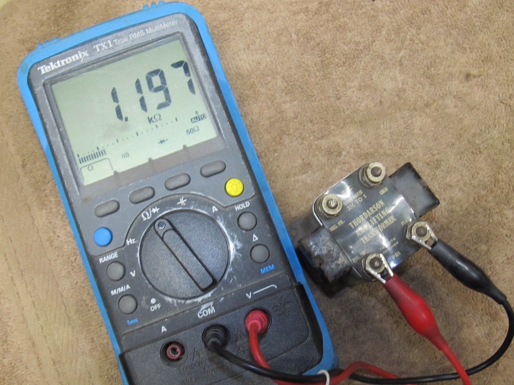 1920`s Thordarson Amplifying Transformer, Audio