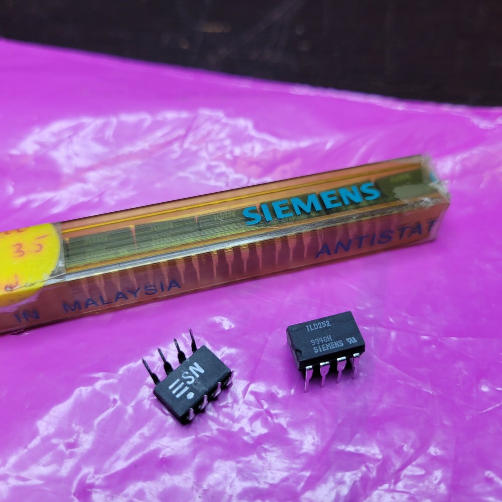 (35PCS) ILD252 SIEMENS Optocoupler AC Input Transistor Output 2 Channel NEW $99