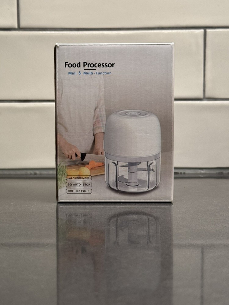 Electric Mini Vegetable Chopper Onion Grinder Garlic Chopper Food Processor