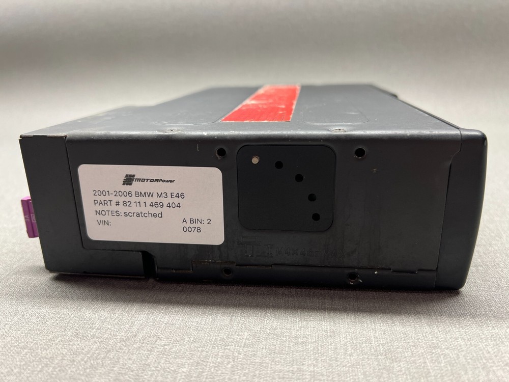 2001-2006 BMW M3 e46 Genuine CD player-changer 82111469404