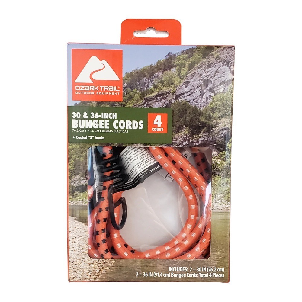 Elastic Bungee Cords with Hooks Heavy Duty Stretchable Tie Down Straps for