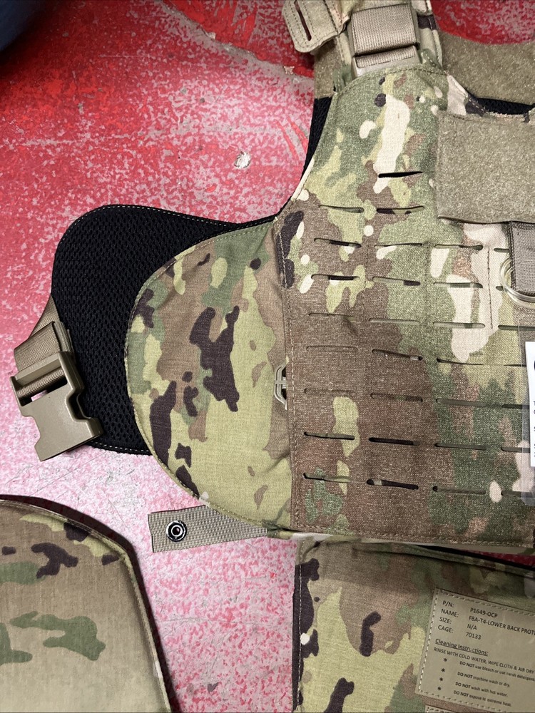 Security Forces Female Tactical Plate Carrier Multicam w/ Soft Insert Small Long