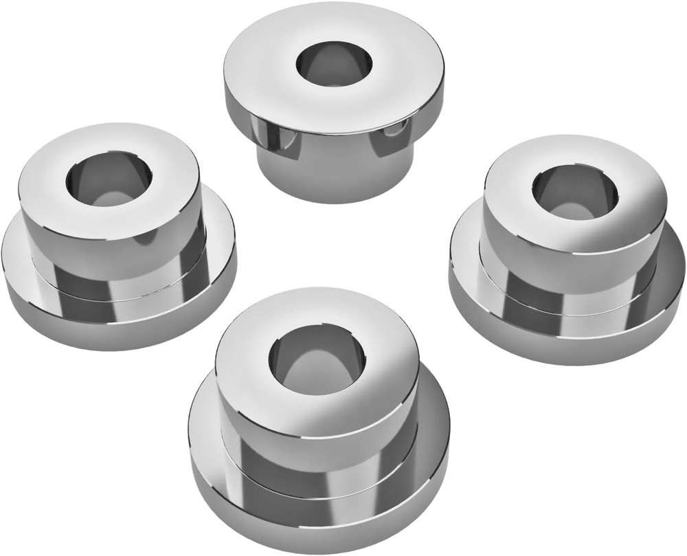 CNC Solid Billet Handlebar Riser Bushings Compatible with Harley Softail Dyna Sp