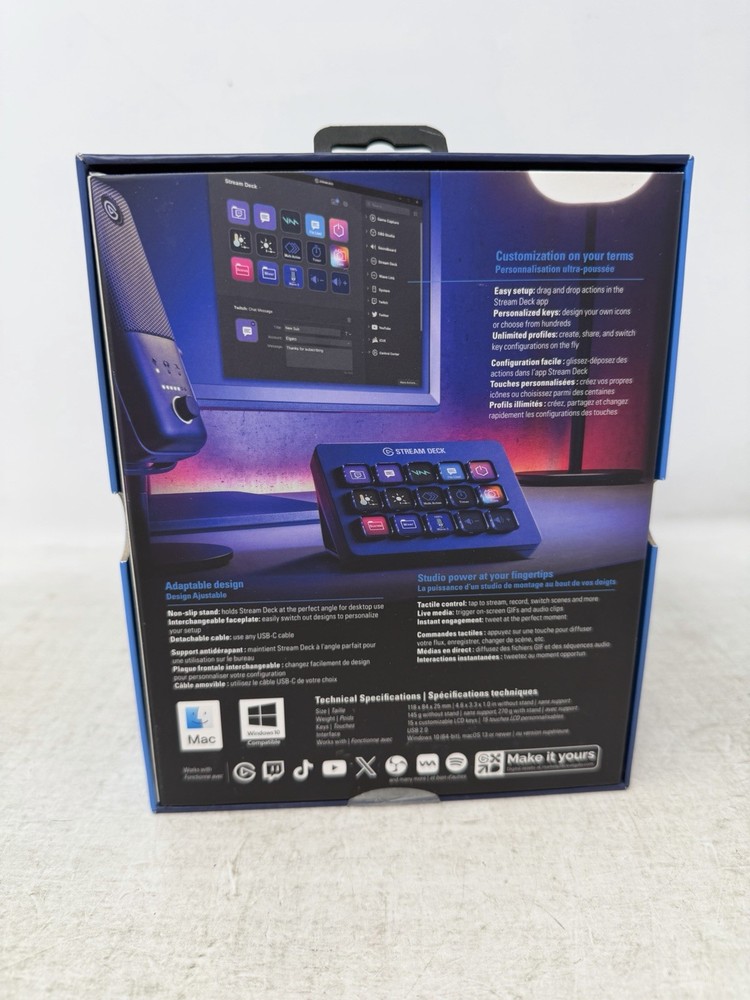 Elgato Stream Deck MK.2 for Gaming & Content Creation - NIB