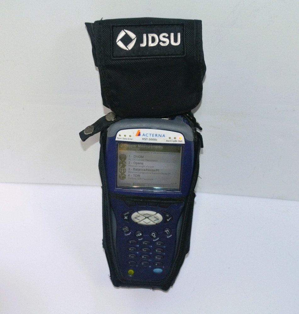 JDSU Acterna HST 3000c Tester 2500 3000 CU Sim