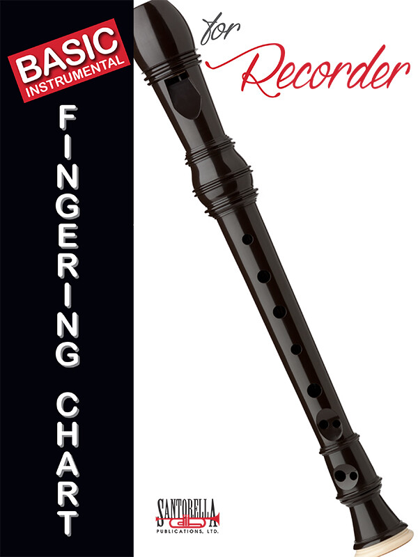 Basic Fingering Chart for Recorder * Ships directly from the publisher!
