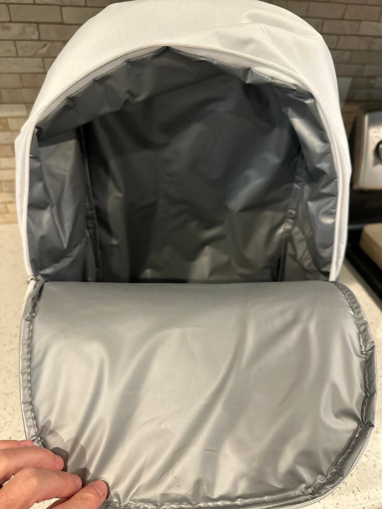 RyJ White Cooler Insulated Backpack