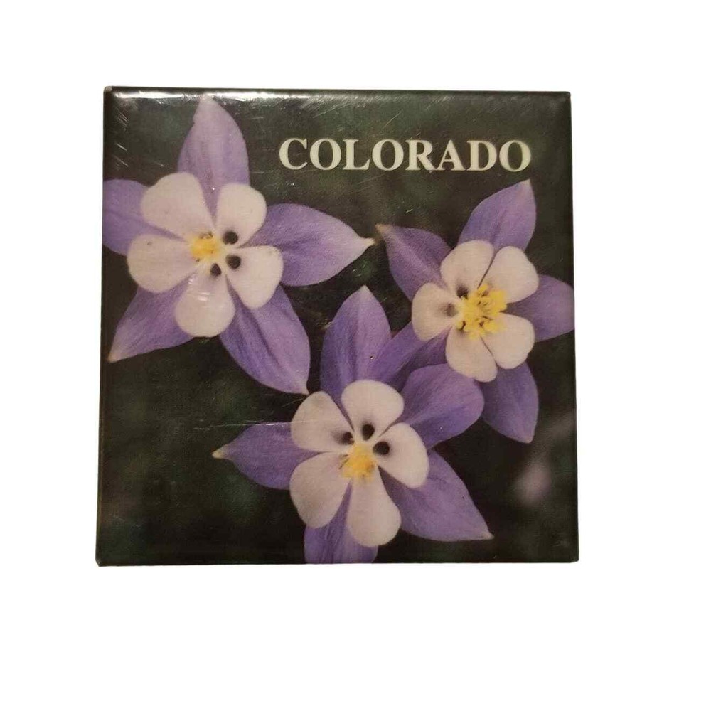 Colorado Flowers Magnet 2x2