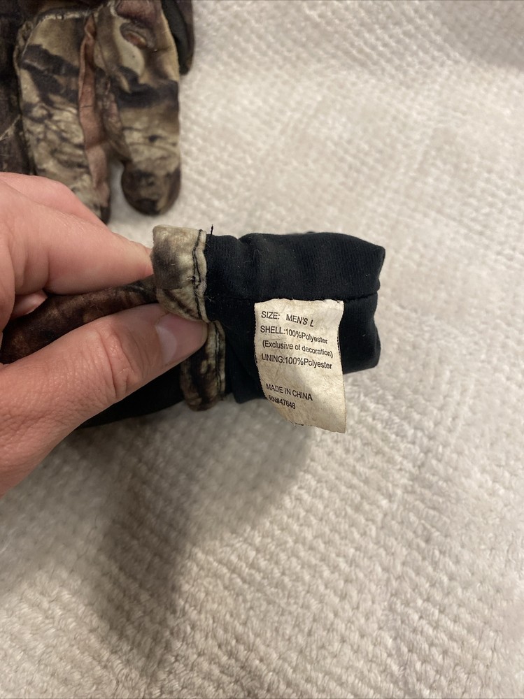 Realtree Pattern Hunter Sz Large Camo Gloves Waterproof