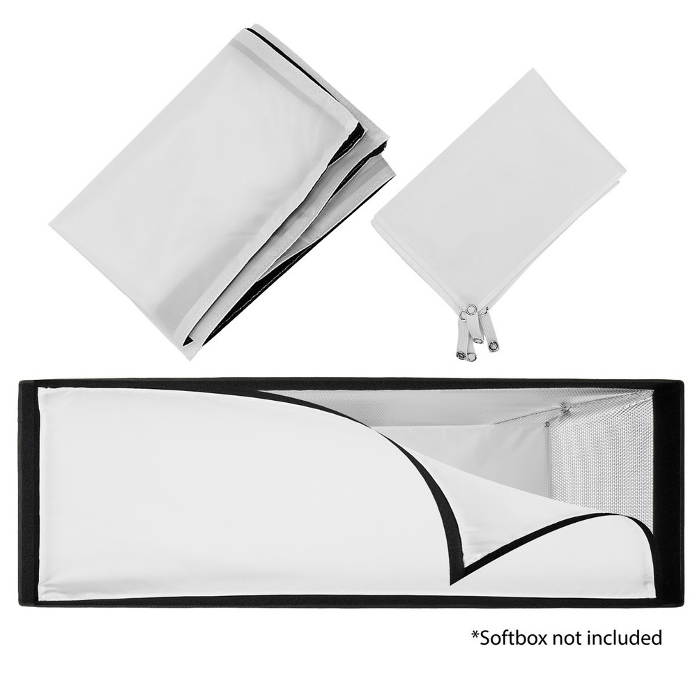 Glow Diffuser Set for Parasnap 16x48" Strip Softbox