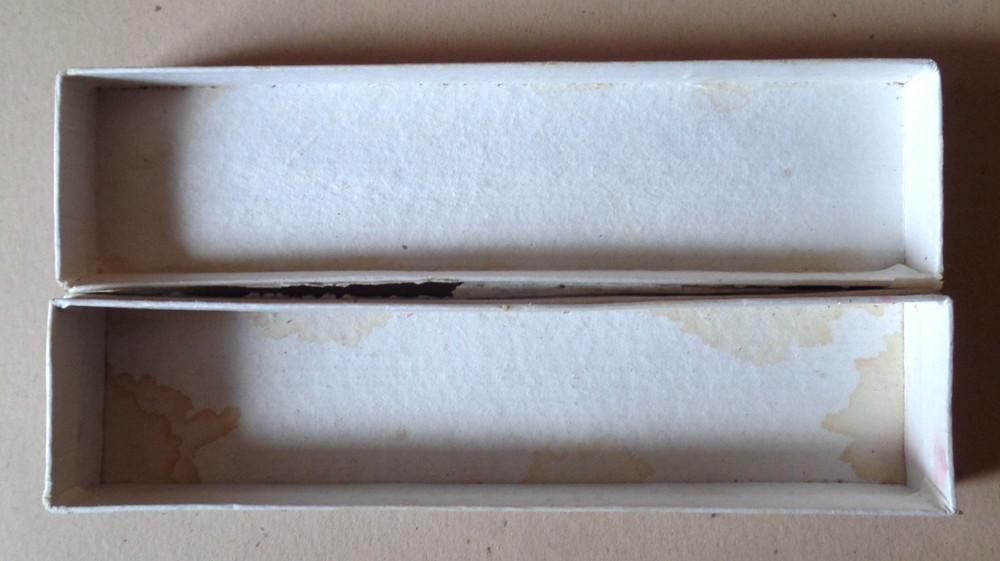 Vintage Empty Distressed HARMONICA MU15 Original Box Only