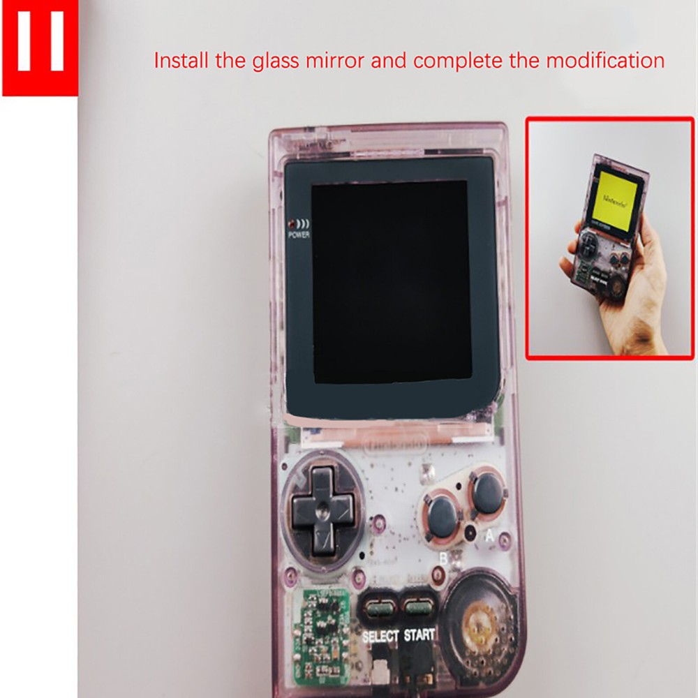 For GBP Game Boy Pocket Game Console IPS Backlight LCD Display Screen Replace