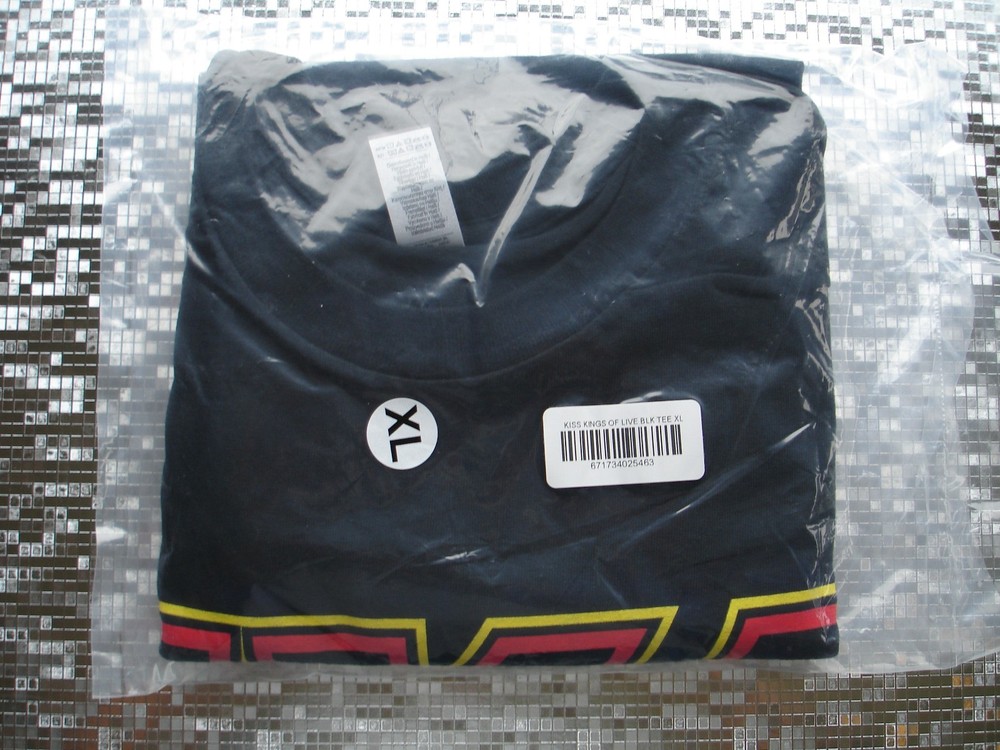 KISS ~ Alive III LP / KINGS OF LIVE T-SHIRT ~ Official XL Kissonline Exclusive