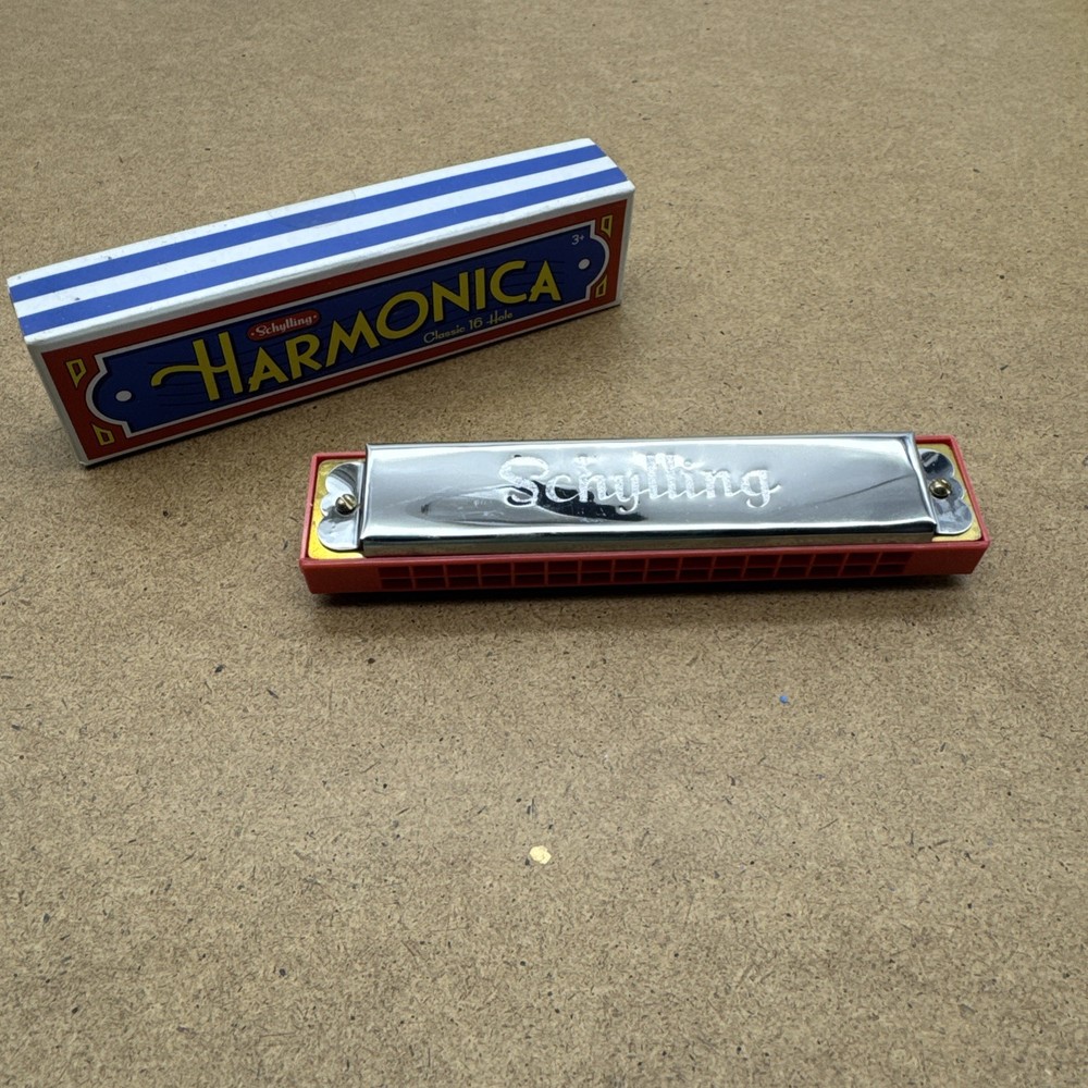 Schylling Basic Starter Beginner's Harmonica Fun for Learners Ages 3 - Up