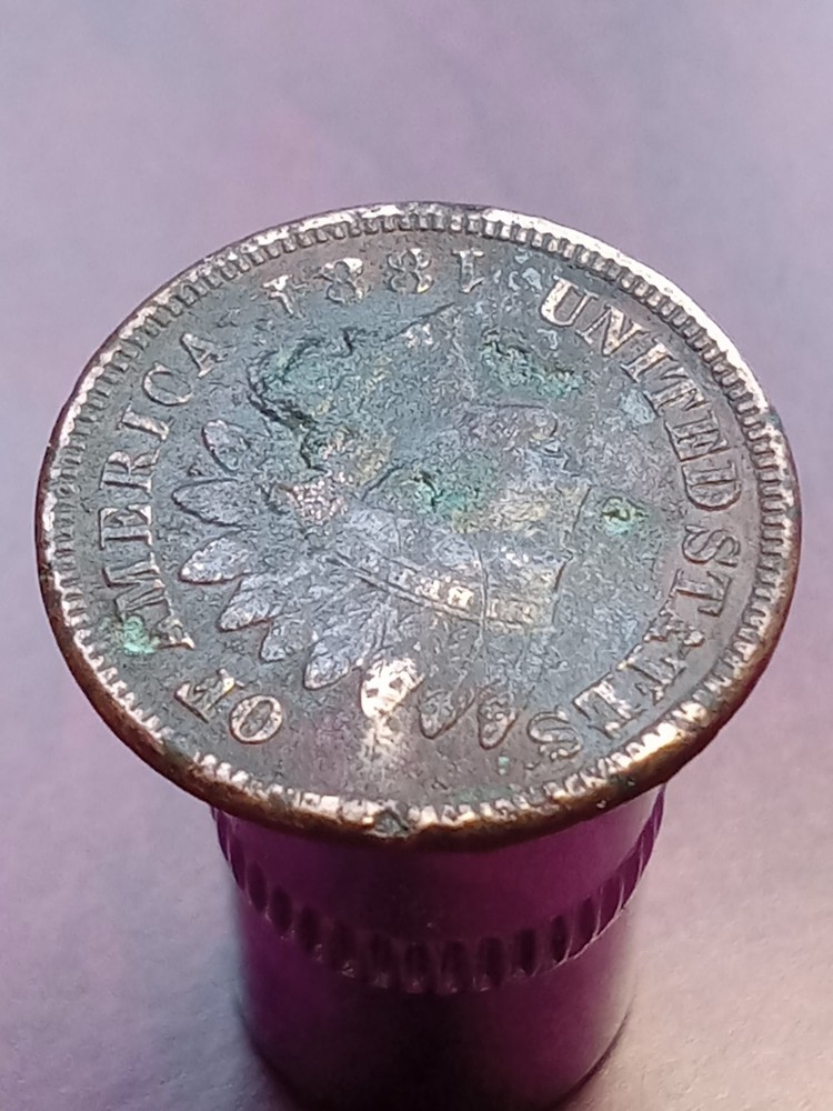 1884 Indian Head Cent Penny