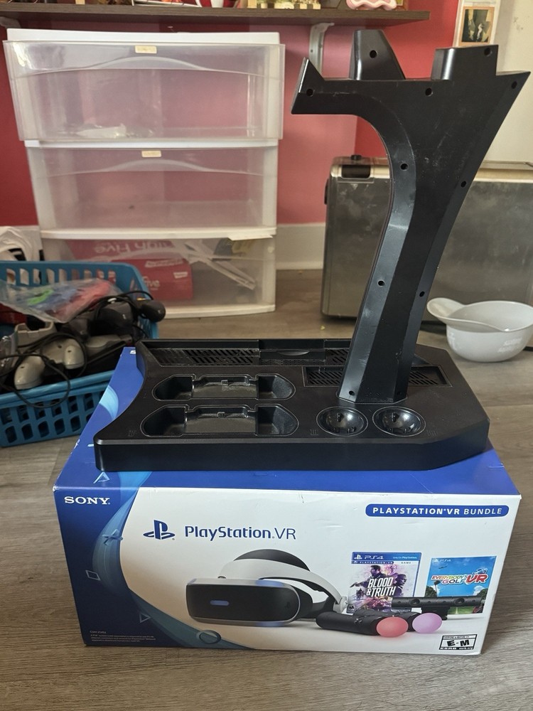 PlayStation VR With Stand Organizer
