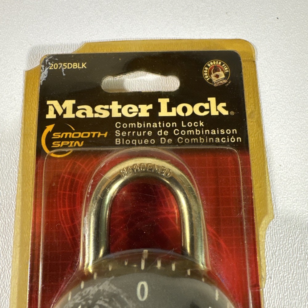 Master Lock Sphero by Master Smooth Spin Combination Lock Padlock 2075DAST
