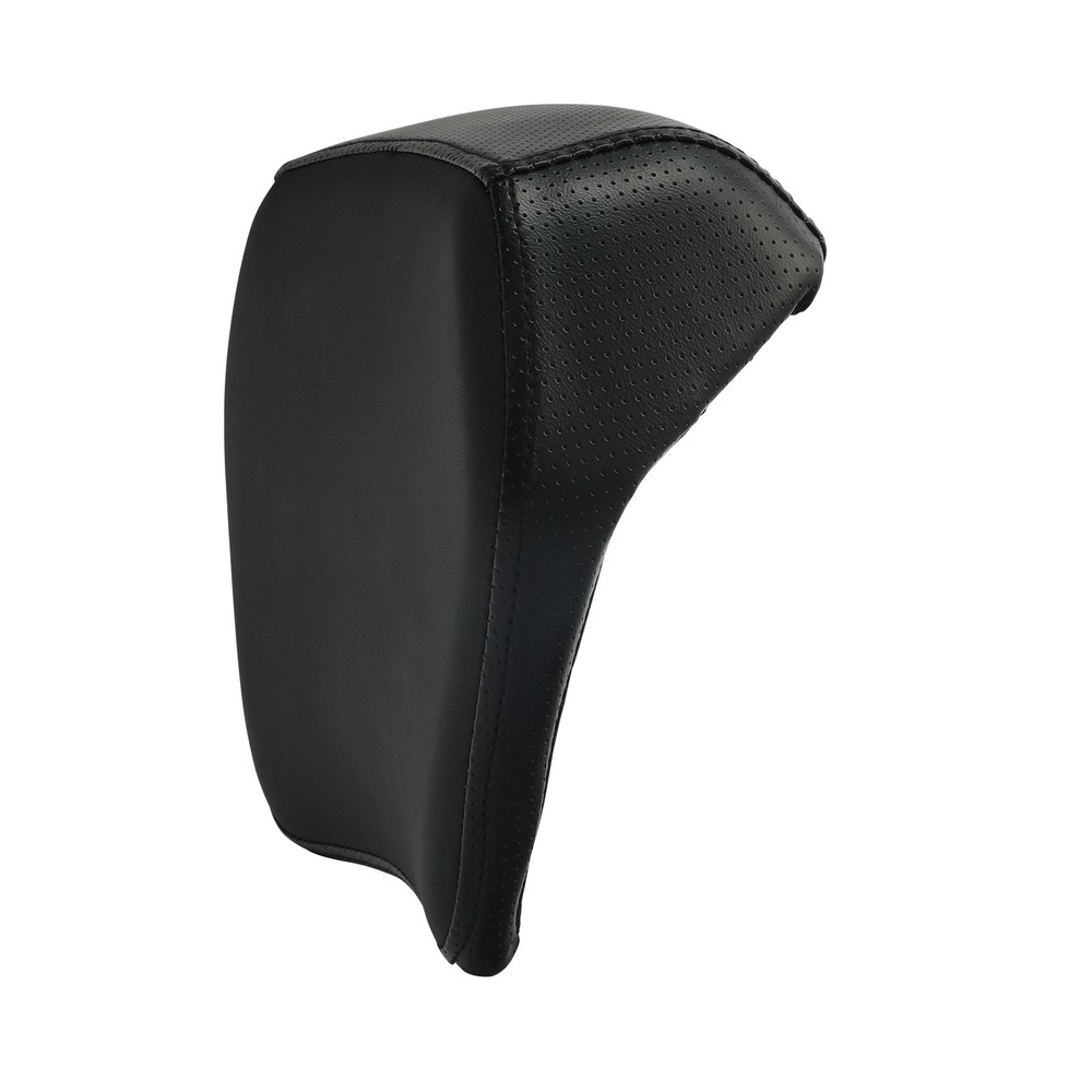 Low-Profile Pack Trunk Backrest Pad For Indian Chieftain Roadmaster 14-24 Black