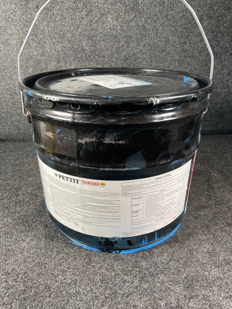 PETTIT 1871XL Trinidad HD Black Antifouling Marine Paint 3-Gallon Bucket*