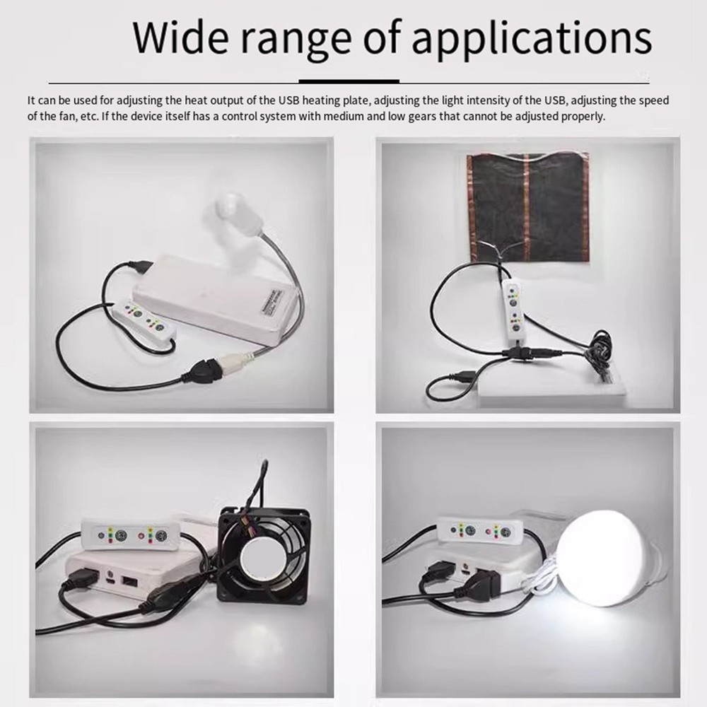 USB Timer Switch Extension Cable 5V DC Power Supply 60cm Timer Cord Controller