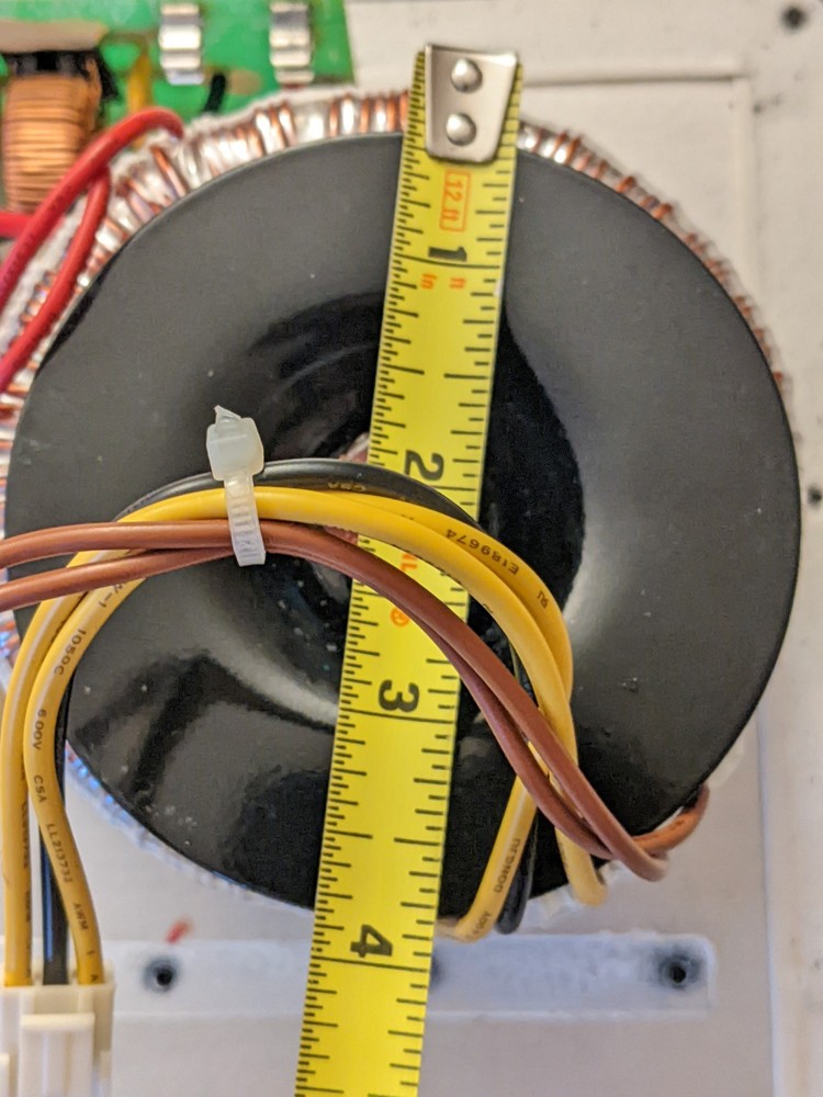Toroidal Transformer C04-0133R3 Mounted On Back Panel Klipsch iFi. Tested.