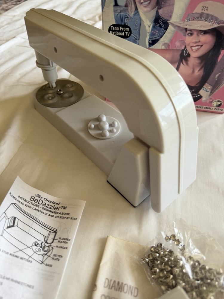 BeDazzler rhinestone stud setting kit Setter tool NOT COMPLETE