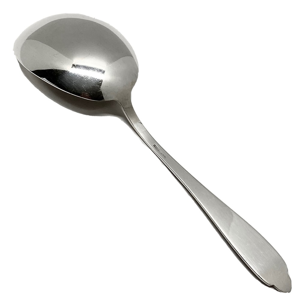 Vintage Reed & Barton RDS290 Silverplate Salad Serving Spoon Flatware