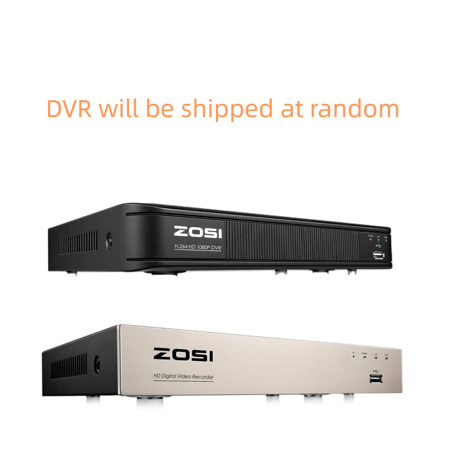 ZOSI 8 Channel H.265+ 5MP Lite DVR HD 1080p Recorder for Security Camera System
