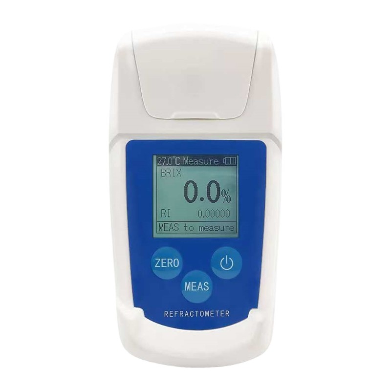 Backlight Digital Refractometer Battery Powered 0-55% for Sugar Sugar Testing