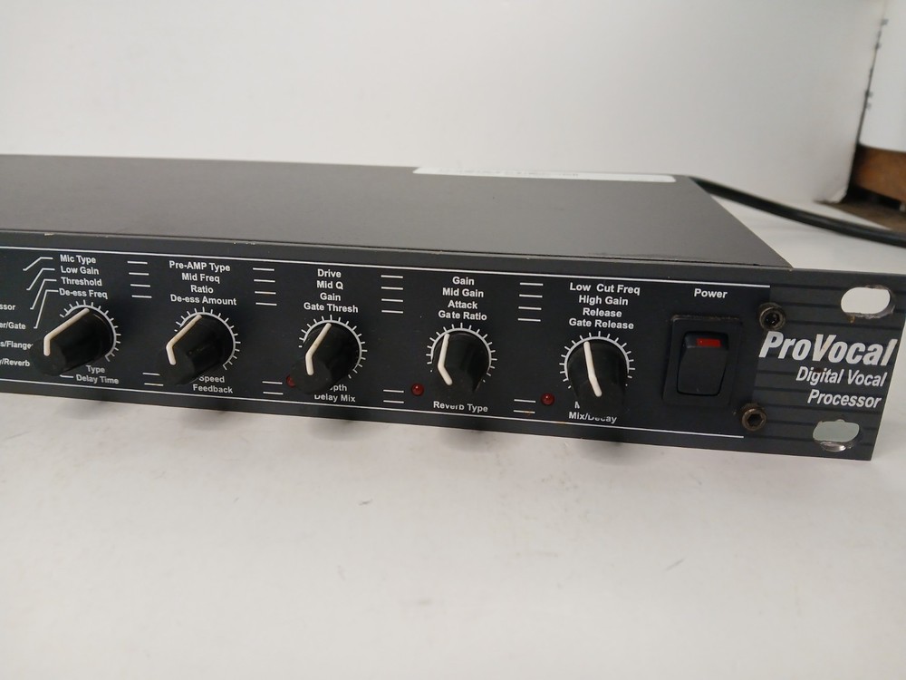 Dbx ProVocal Digital Voice Processor - Tested