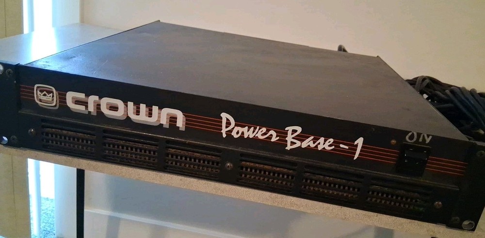 Crown PB-1 Power Base-1 Power Amplifier – Used