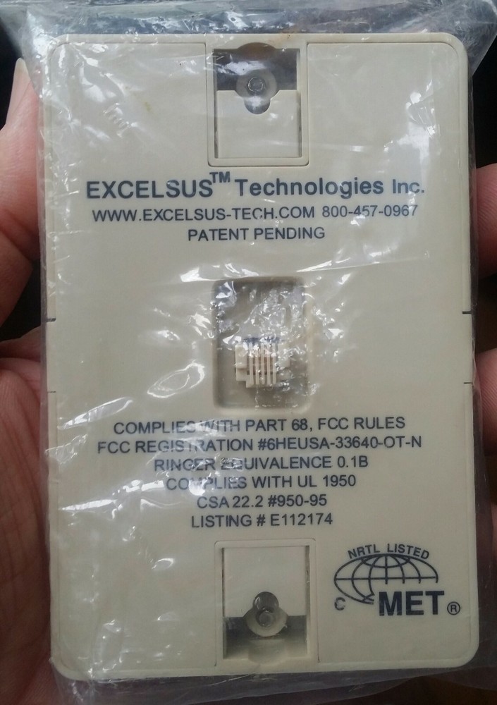 Excelsus Technologies Z-Blocker Microfilter Model Z-D250CW New Sealed Package