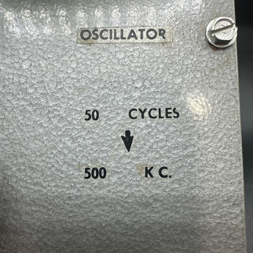 Vintage Oscillator Untested