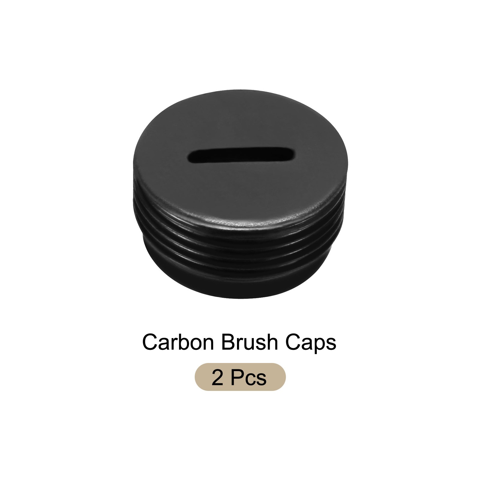 2 Pcs Carbon Brushes Holder Caps Plastic Cover Caps 16mm OD