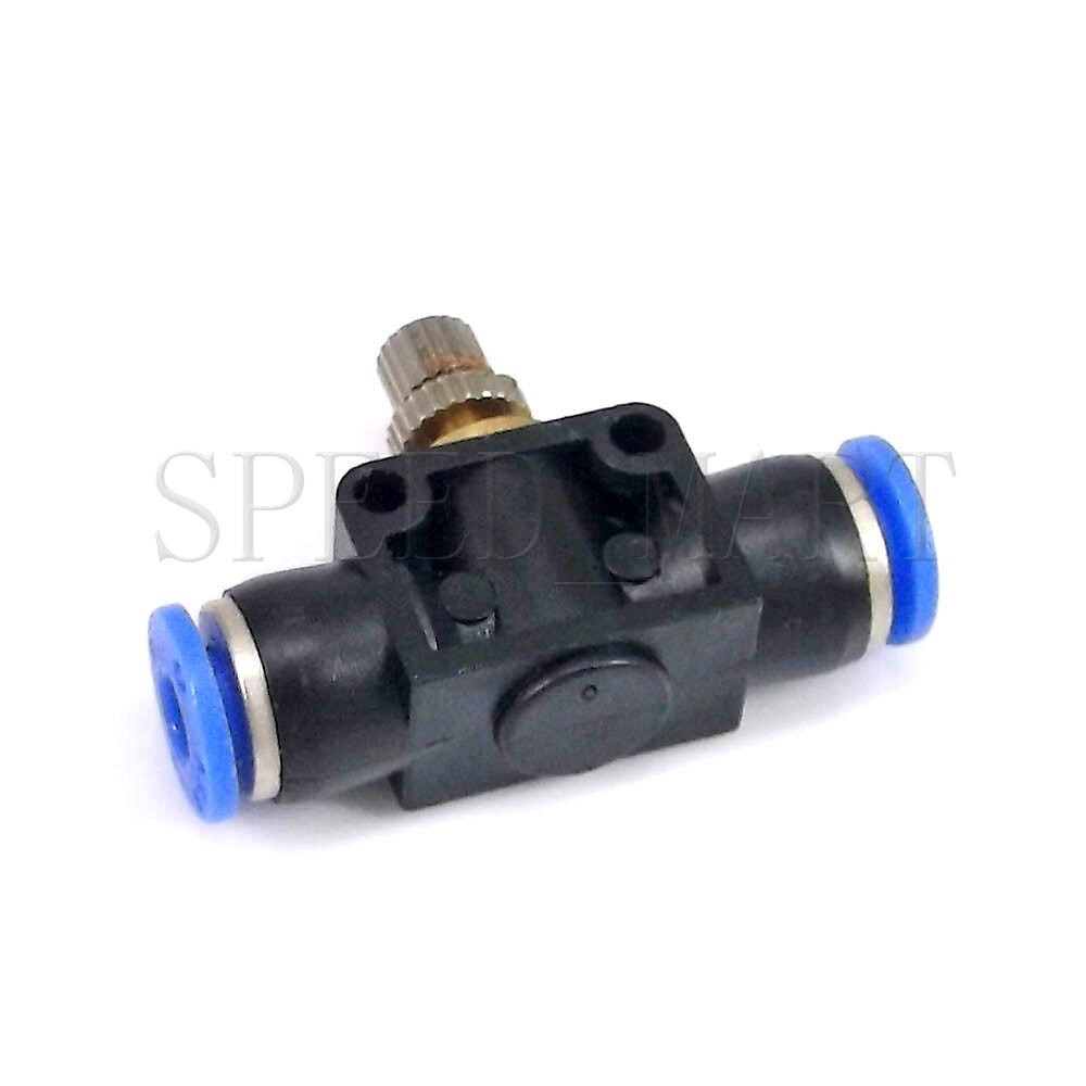 10pcs 8mm Pneumatic Air Valve Flow Speed Control Throttle Push Inline One Touch