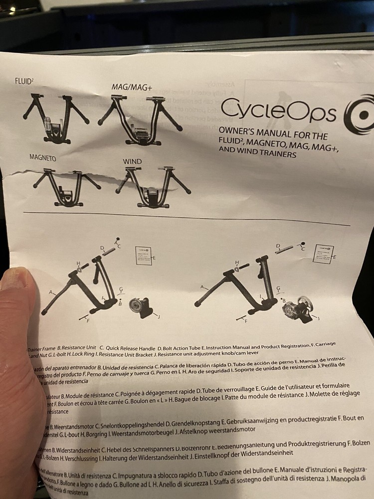 CycleOps Fluid2 Trainer