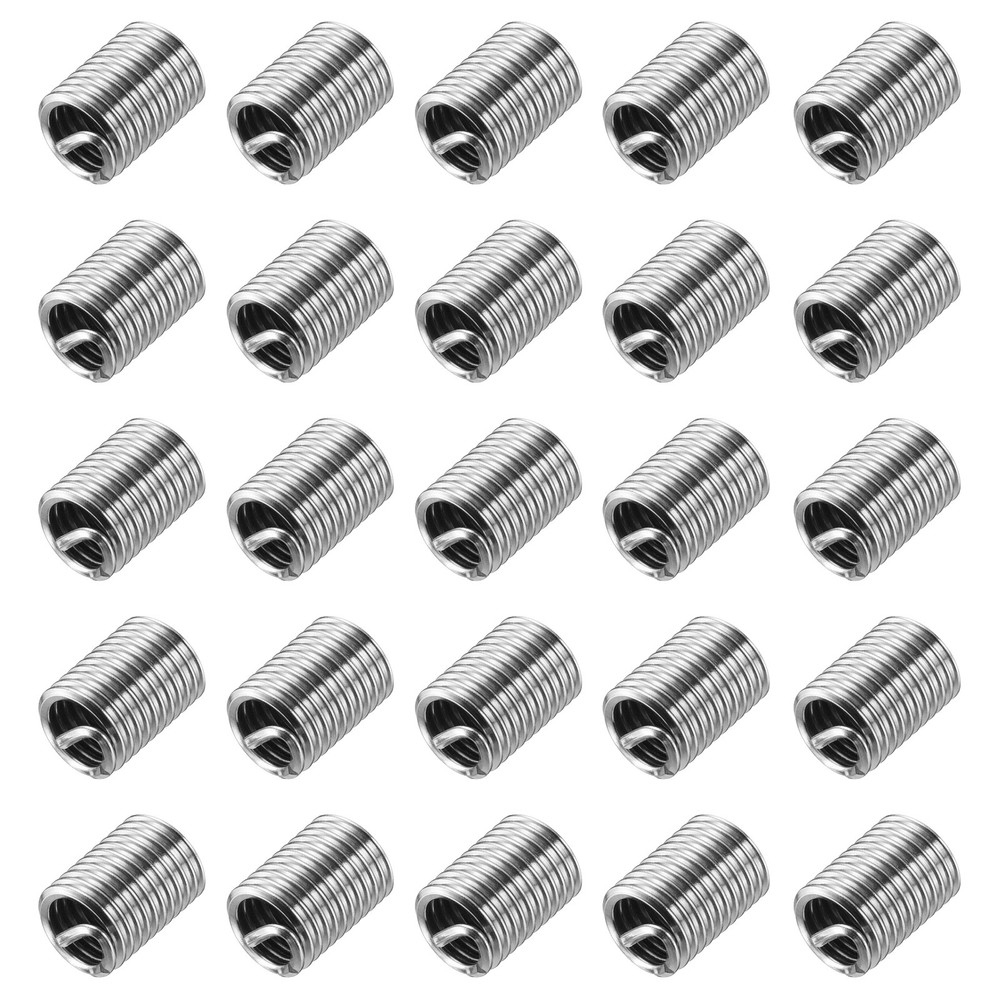 30pcs Wire Thread Inserts 5/16-18 UNC 2.5D Helical Threaded Sleeve Thread Repair